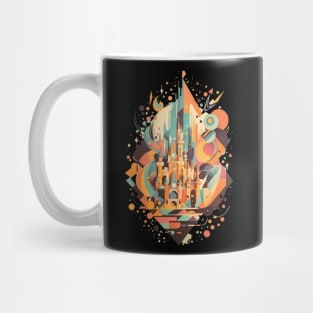 Enchanted Geometries: Magic Kingdom Castle Edition Mug